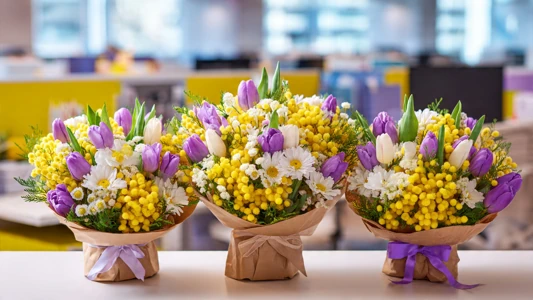 Dünya Kadınlar Günü Çiçeği (8 Mart): Güçlü ve Rengarenk Seçimler
